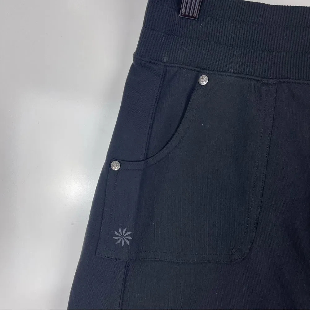 Athleta Northpeak Skort Black Women's Small Athletic Running Tennis Gym Shorts - Picture 2 of 10